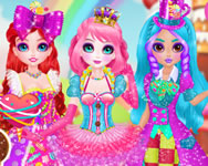 Princess sweet candy cosplay