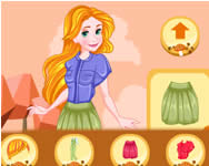 Barbie dress up autumn hercegnõs HTML5 játék