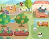 Dr Panda farm hercegnõs HTML5 játék